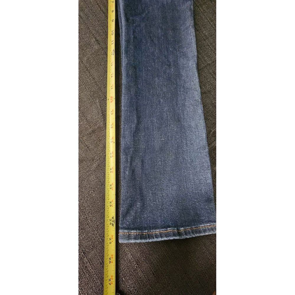 Frame Jeans Women's 25 Le High‎ Straight Leg Cropped Dark Blue Stretch Denim EUC - Picture 11 of 11